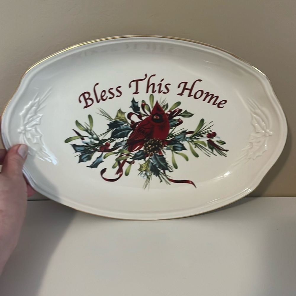 Lenox Winter Greetings Tray
